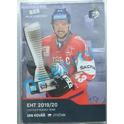 2020 MK reprezentace Jan Kovář EHT #16 Blue Promo