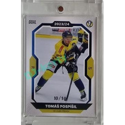 2023/24 Goal cards Chance Liga 2. série #310 Tomáš Pospíšil Blue 10/10