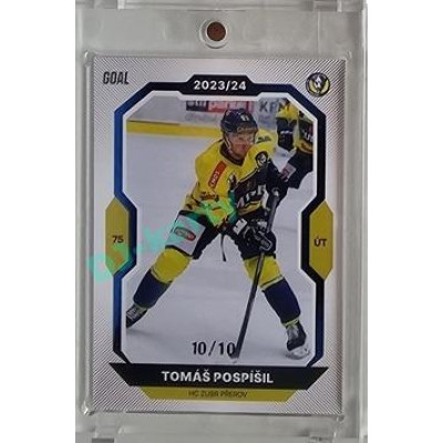 2023/24 Goal cards Chance Liga 2. série #310 Tomáš Pospíšil Blue 10/10