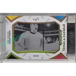 2023 MK The Gamers Extended #PP-MM Marcel Marcel BASE Printing Plates 2023 Black 1of1