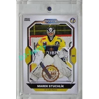 2023/24 Goal cards Chance Liga 2. série #299 Marek Stuchlík 1st day of issue