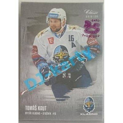 2019/20 OFS Tomáš Kaut #245 x/2 Silver Rainbow Expo Pard.