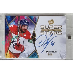 2023 MK reprezentace #SSA-07 David Krejčí Super Star Auto GOLD 1/10