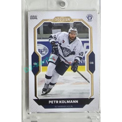 2023/24 Goal cards Chance Liga 1. série #147 Petr Kolmann Gold 1of20