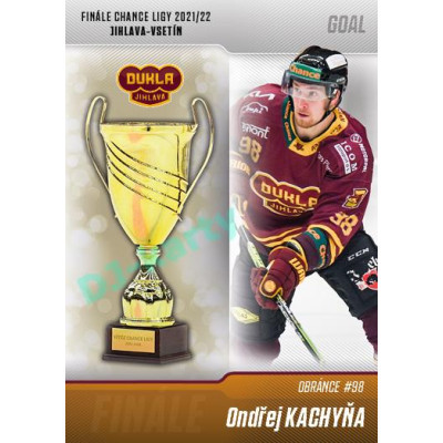 2022/23 Goal Cards Chance Liga 1. série #J-11 Ondřej Kachyňa Finále 2022