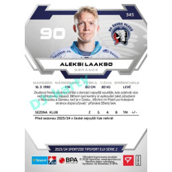 2023/24 Sportzoo ELH 2. serie #345 Aleksi Laakso