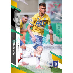 2023/24 Sportzoo Fortuna Liga 2. série #331 Filip Havelka Green Dew 1of60