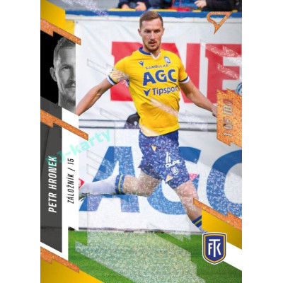 2023/24 Sportzoo Fortuna Liga 2. série #332 Petr Hronek Copper Sparks 1of100