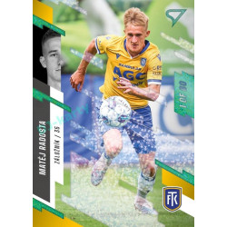 2023/24 Sportzoo Fortuna Liga 2. série #334 Matěj Radosta Green Dew 1of60