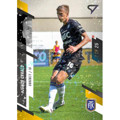 2023/24 Sportzoo Fortuna Liga 2. série #327 Jehor Cykalo Black Camouflage 1of25