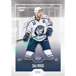 2022/23 Goal Cards Chance Liga 1. série #120 Ján Niko