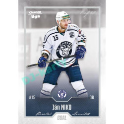 2022/23 Goal Cards Chance Liga 1. série #120 Ján Niko Silver 1 of 60
