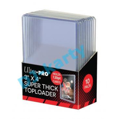 Ultra Pro - Toploader 120pt 3''x4'' balení 10ks