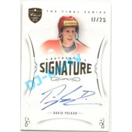 2021/22 OFS The Final Series David Pojkar #TFS-DP 17/25 Authentic Signature Gold