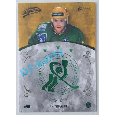 2021 Legendary Cards League Dynasty Vsetín Jan Tomajko #122