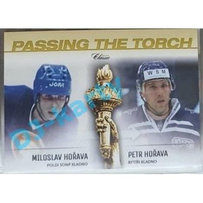 2016/17 OFS Miloslav Hořava/ Petr Hořava #PT-16 xx/100 Passing the Torch
