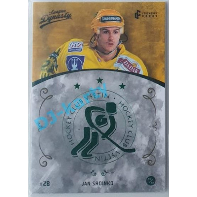 2021 Legendary Cards League Dynasty Vsetín Jan Srdínko #124