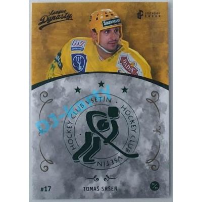 2021 Legendary Cards League Dynasty Vsetín Tomáš Sršeň #125