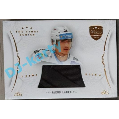 2021/22 OFS The Final Series Jakub Lauko #STI-LAA Game Used Stick Gold PROMO