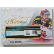 2018 You Want the Best Blaž Gregorc #M-GB 06/21 Game Used Material