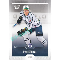 2022/23 Goal Cards Chance Liga 1. série #125 Petr Koukal