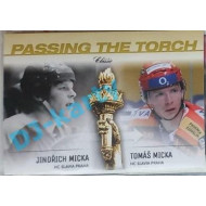 2016/17 OFS Jindřich Micka/ Tomáš Micka #PT-11 xx/100 Passing the Torch