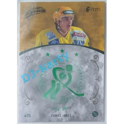 2021 Legendary Cards League Dynasty Vsetín Tomáš Jakeš #127