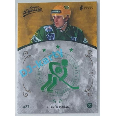 2021 Legendary Cards League Dynasty Vsetín Zbyněk Mařák #128