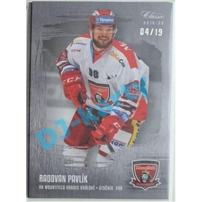 2019/20 OFS Radovan Pavlík #88 04/19 Silver Sand