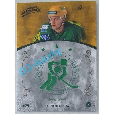 2021 Legendary Cards League Dynasty Vsetín Radek Bělohlav #129