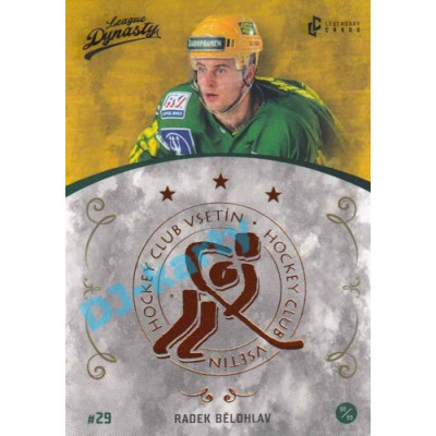 2021 Legendary Cards League Dynasty Vsetín Radek Bělohlav #129 Cooper 1 of 77