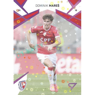 2024/25 Sportzoo Chance Liga 1. série #138 Dominik Mareš Cosmic Pink