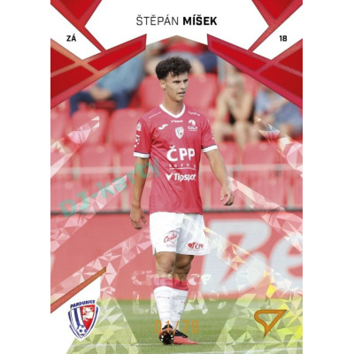 2024/25 Sportzoo Chance Liga 1. série #139 Štěpán Míšek Copper Diamond xx/70
