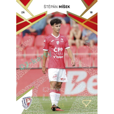 2024/25 Sportzoo Chance Liga 1. série #139 Štěpán Míšek Gold Glitter 19/25