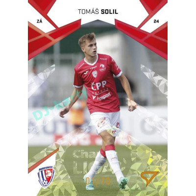 2024/25 Sportzoo Chance Liga 1. série #140 Tomáš Solil Copper Diamond xx/70
