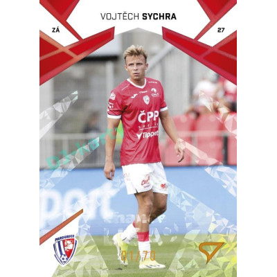 2024/25 Sportzoo Chance Liga 1. série #141 Vojtěch Sychra Copper Diamond xx/70