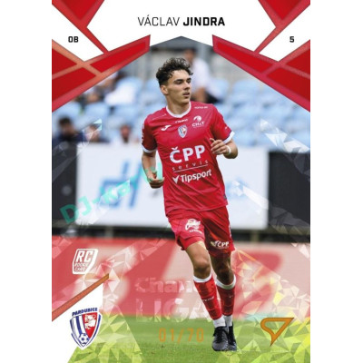 2024/25 Sportzoo Chance Liga 1. série #134 Václav Jindra Copper Diamond xx/70
