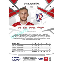 2024/25 Sportzoo Chance Liga 1. série #135 Jan Kalabiška
