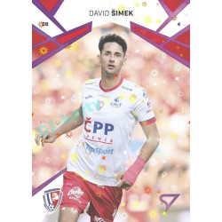 2024/25 Sportzoo Chance Liga 1. série #137 David Šimek Cosmic Pink