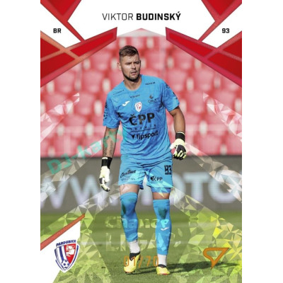 2024/25 Sportzoo Chance Liga 1. série #133 Viktor Budinský Copper Diamond xx/70