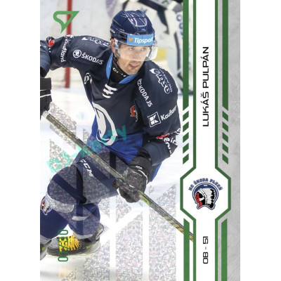 2024/25 Sportzoo ELH 2. serie #340 Lukáš Pulpán Green Glitter xx/30