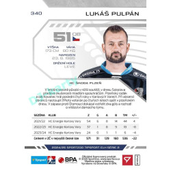 2024/25 Sportzoo ELH 2. serie #340 Lukáš Pulpán