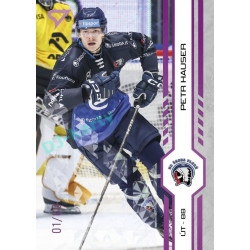 2024/25 Sportzoo ELH 2. serie #341 Petr Hauser Purple Iceberg xx/60