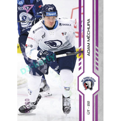 2024/25 Sportzoo ELH 2. serie #344 Adam Měchura Purple Iceberg xx/60