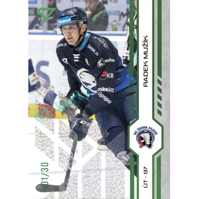2024/25 Sportzoo ELH 2. serie #345 Radek Mužík Green Glitter xx/30