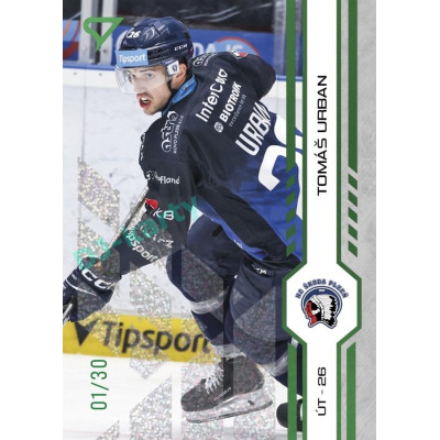 2024/25 Sportzoo ELH 2. serie #349 Tomáš Urban Green Glitter xx/30