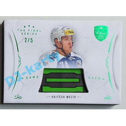 2021/22 OFS The Final Series Vojtěch Mozík #STI-MOV 2/5 Game Used Stick Emerald