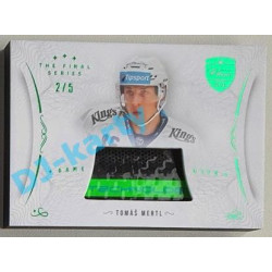 2021/22 OFS The Final Series Tomáš Mertl #STI-MEO 2/5 Game Used Stick Emerald