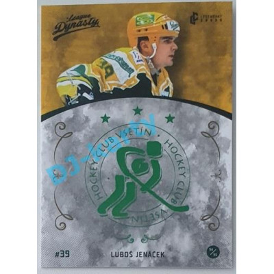 2021 Legendary Cards League Dynasty Vsetín Luboš Jenáček #12