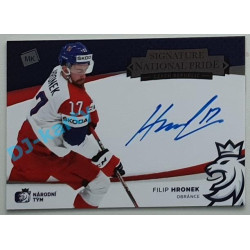 2021 MK reprezentace Filip Hronek #NPS-FH 8/35 National Pride Signatures